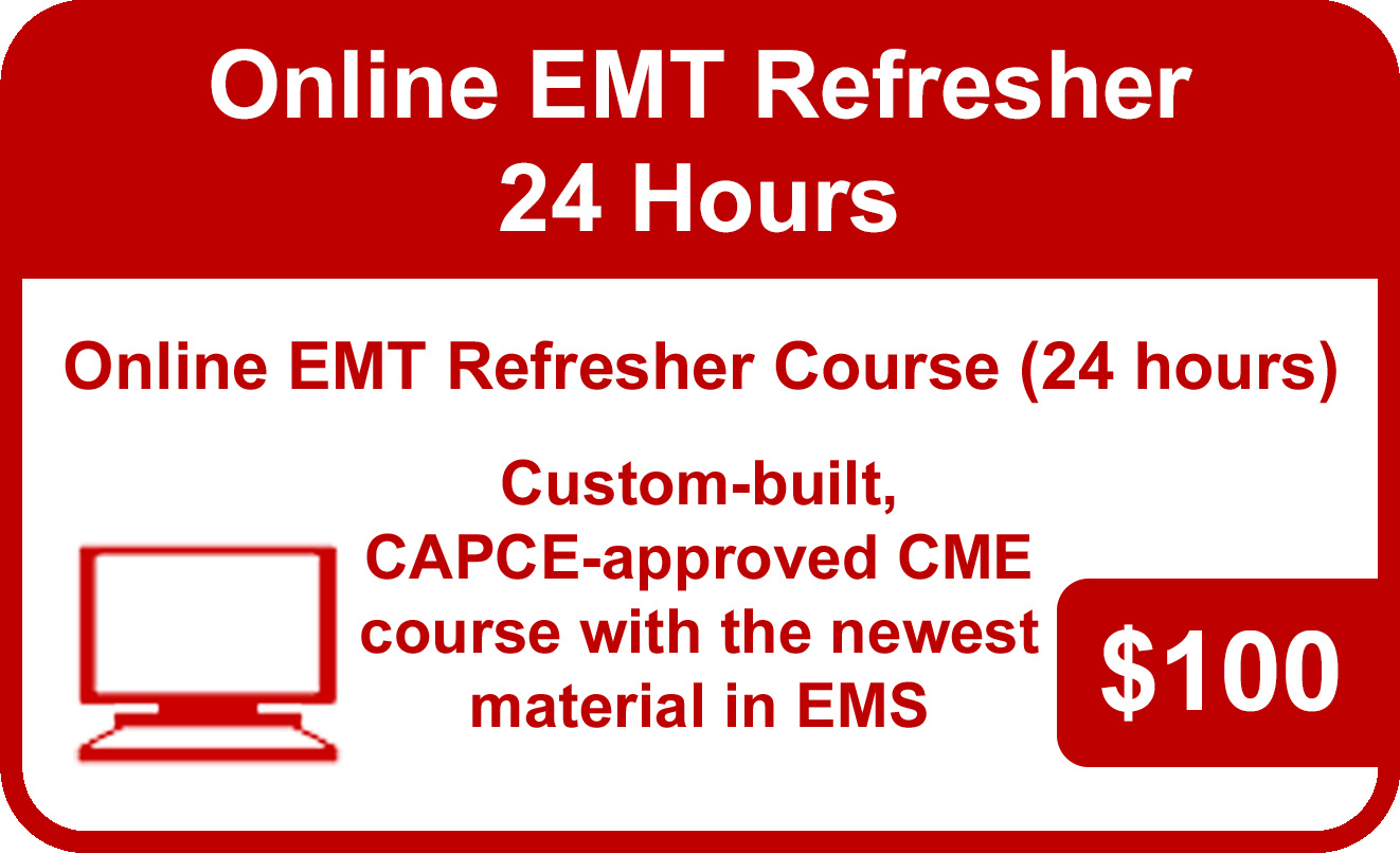 EMT CMEs Continuing Medical Education for EMTs EMT Utah